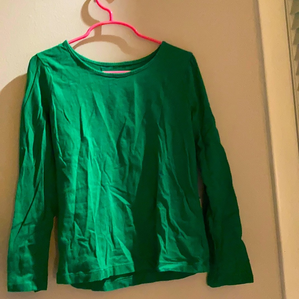 Green shirt